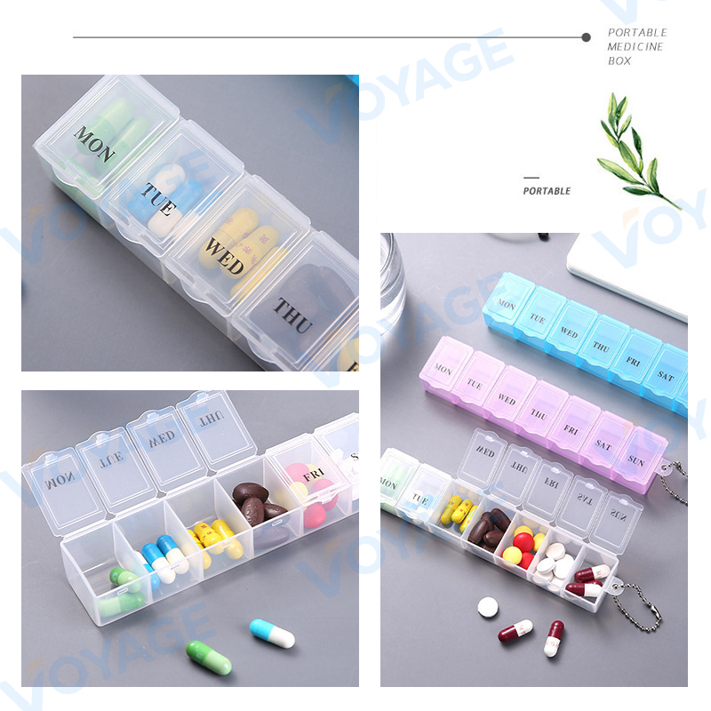 7 Days Weekly Tablet Pill Medicine Box Holder Storage | Shopee Philippines