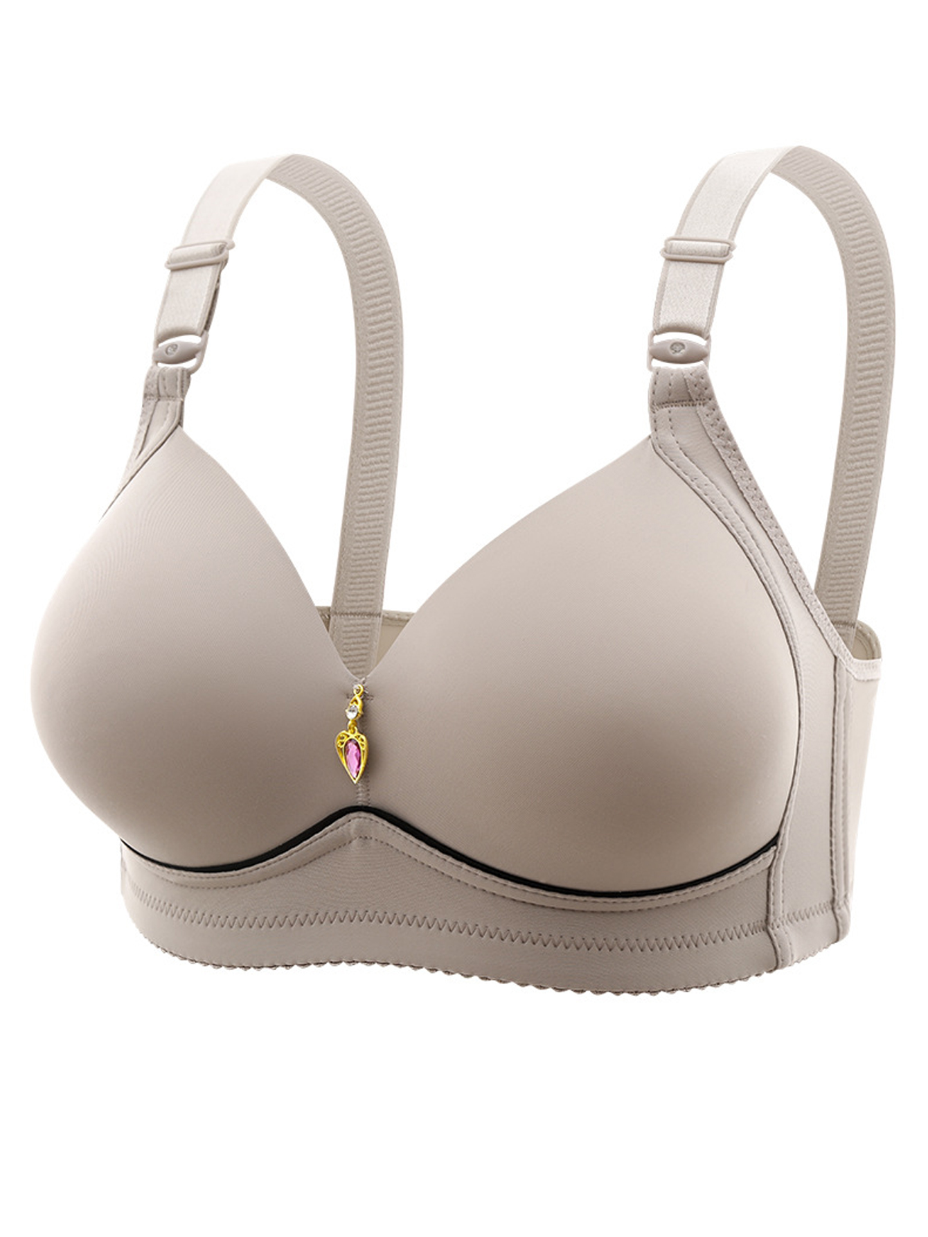 Anita Women's Wire-Free Comfort Bra 5823 - Full Figure Support, Wide Straps, Soft Fabric - View #4