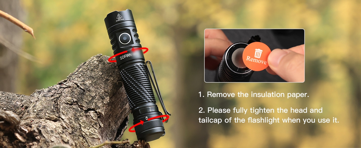 Lampe Plongée Sofirn SD05 3000 Lumens - Étanche 100m USB
