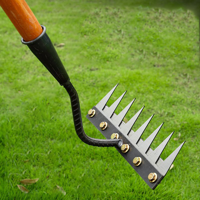 Multi functional weeding hoe rake loosening soil agricultural hoe head ...