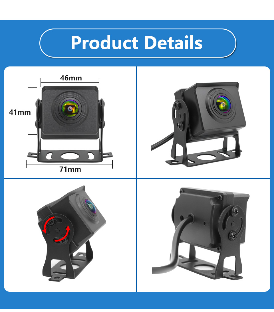 AHD 1080P Truck Rear View Camera for Bus Paking Car Fisheye HD Night ...