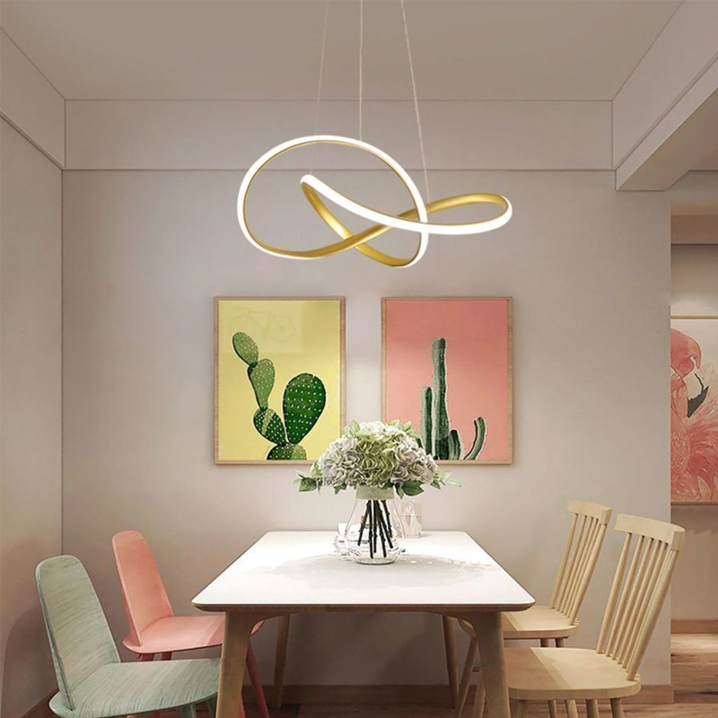 Minimalist Center Light Modern Chandelier Ceiling Light for Living Room ...