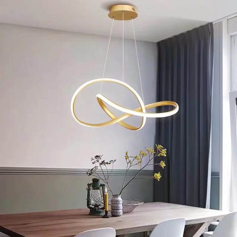 Minimalist Center Light Modern Chandelier Ceiling Light for Living Room ...
