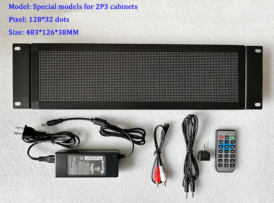 AS1000 Professional Full Color RGB Pickup Rhythm Rack Mount Music ...