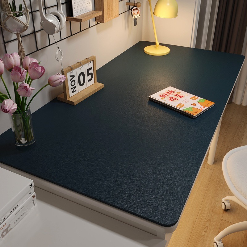 Leather Desk Mat Student Children Writing Table Waterproof Tablecloth ...