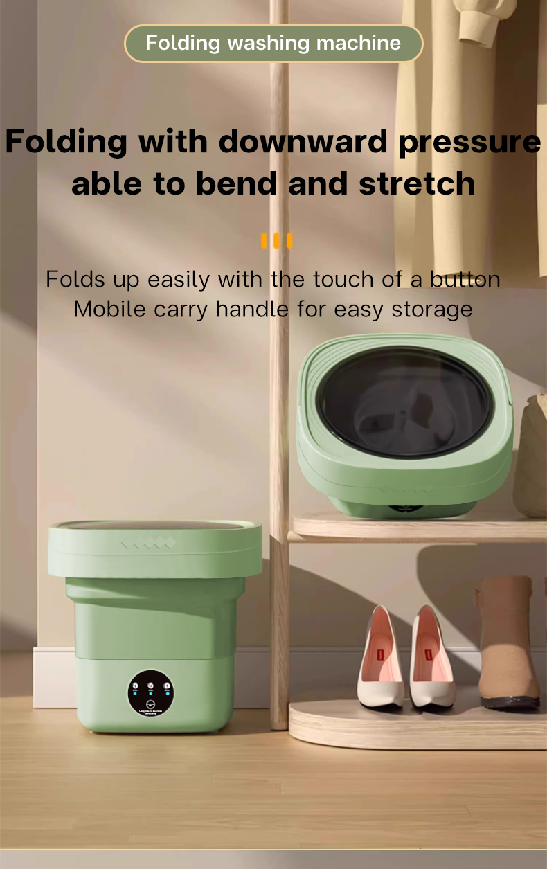 portable washing machine large capacity folding washing machine mini ...