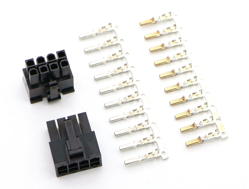 4.2mm ATX/CPU 8Pin Male/Female Connector with 5557/5559 Terminal Pins ...