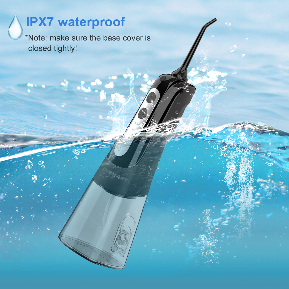 INSMART Water Flosser 4 Modes 7 Nozzles Water Floss Water Flosser Water ...