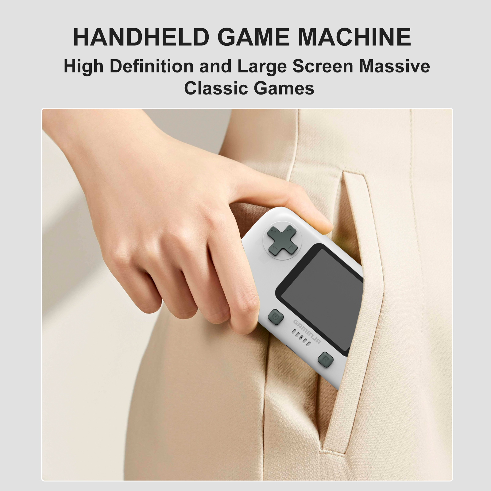 400 In 1 Handheld Mini Game Console 2.8 Inch TFT Color Screen, Support ...