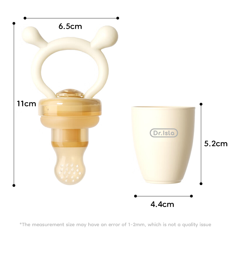 Dr. Isla Baby Pacifiers Fruit Feeder PPSU BPA Free With Handle Feeder ...