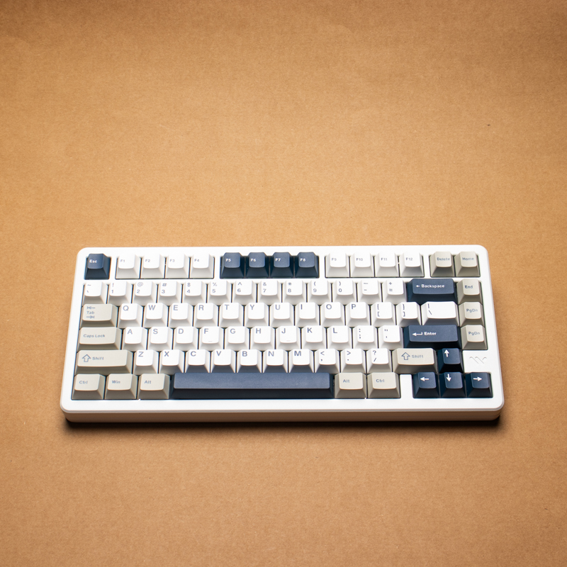 137 Keys Cherry Profile Double Shot PBT Minimalist Retro Keycaps Set ...