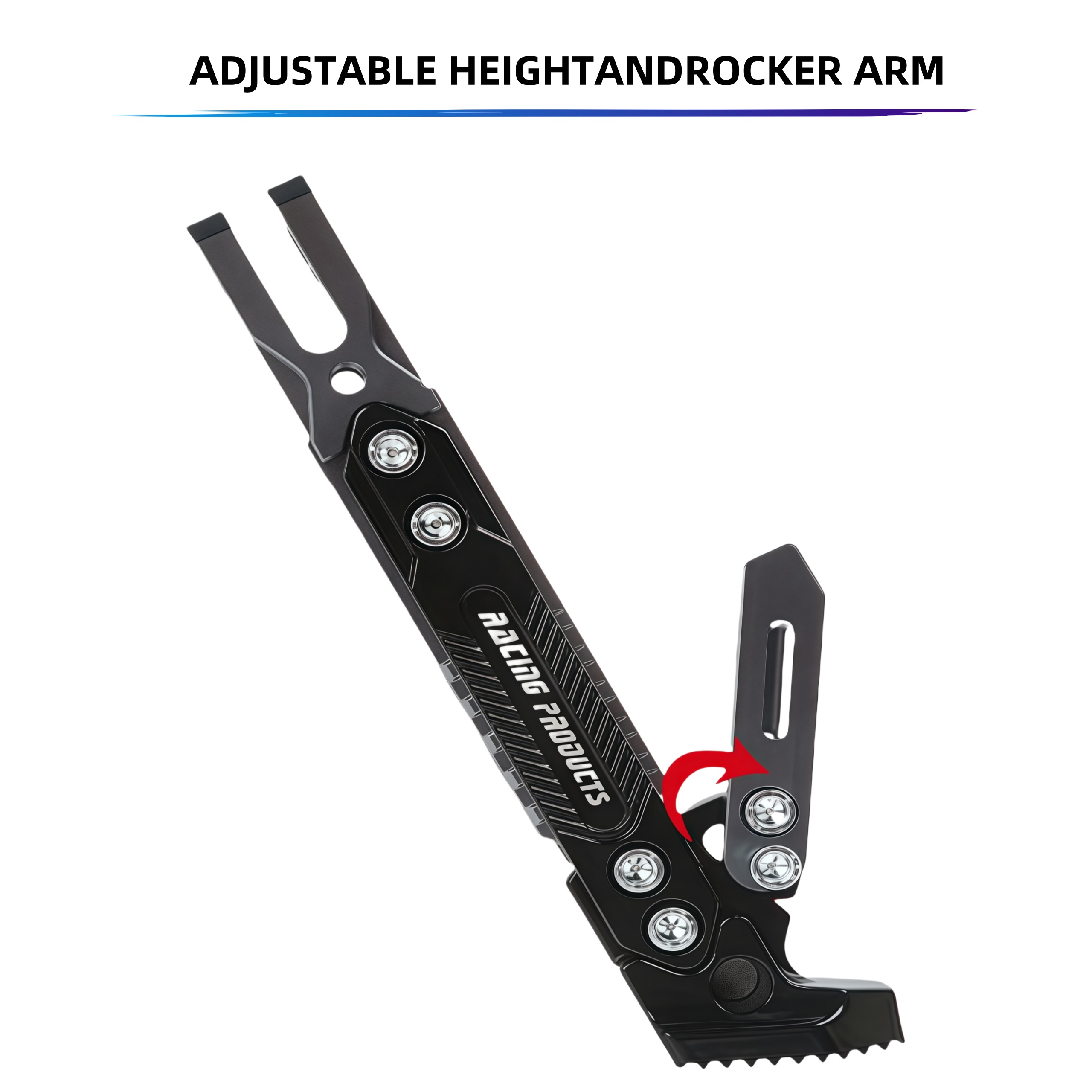 Universal Motorcycle Side Stand Adjustable Foot Side Support Stand CNC ...