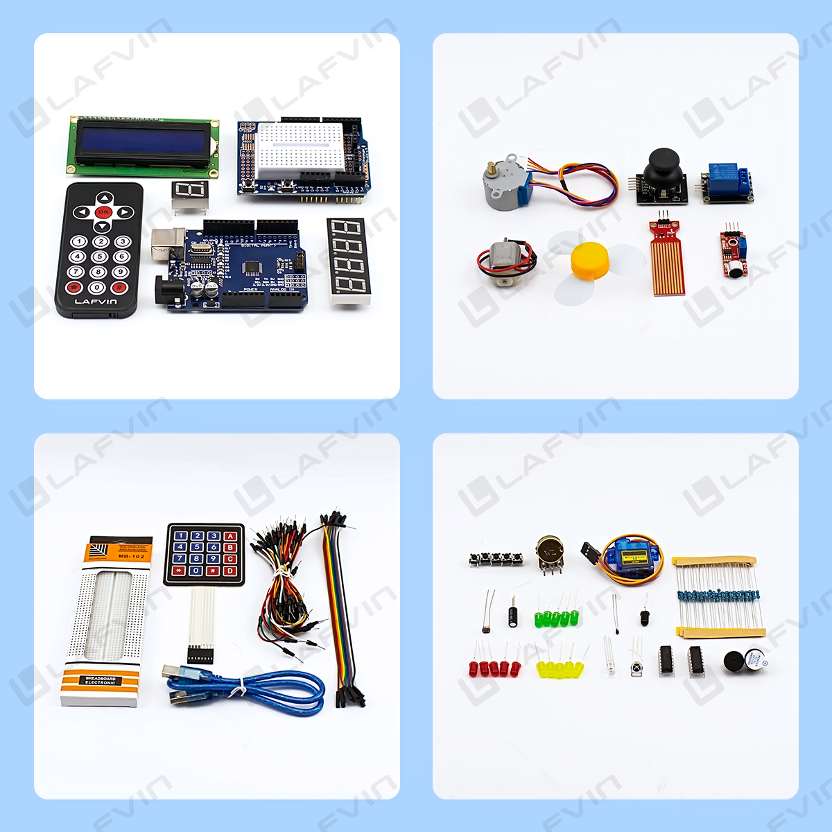 LAFVIN for UNO R3 Super Starter Kit for Arduino Kit full Set with ...