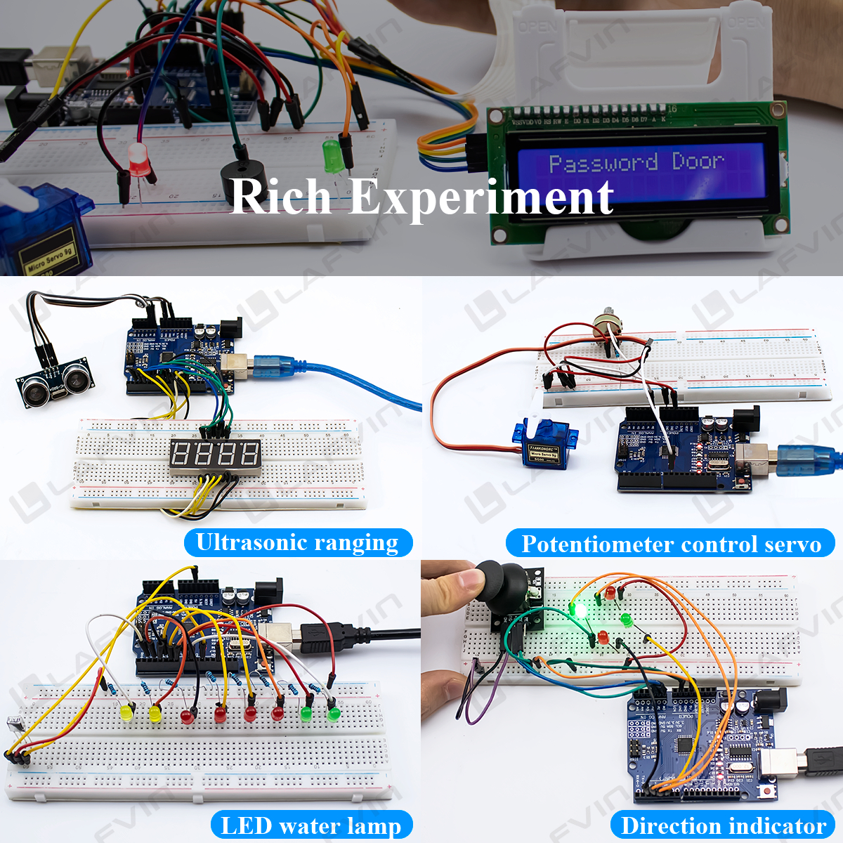 LAFVIN for UNO R3 Super Starter Kit for Arduino Kit full Set with ...