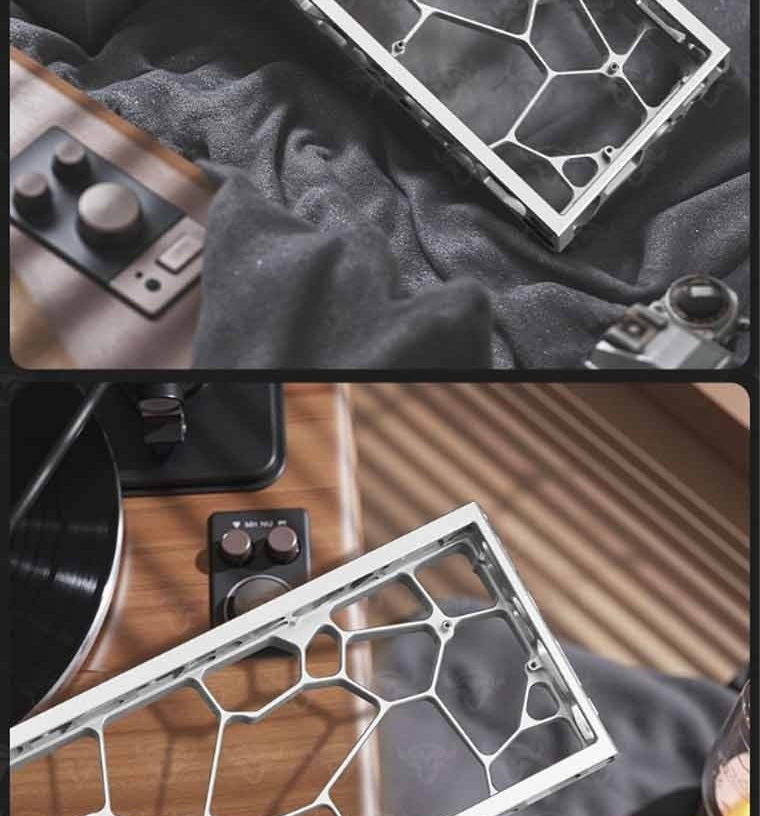 Black Iron Bull H60 hollow aluminum alloy anode keyboard kit is ...