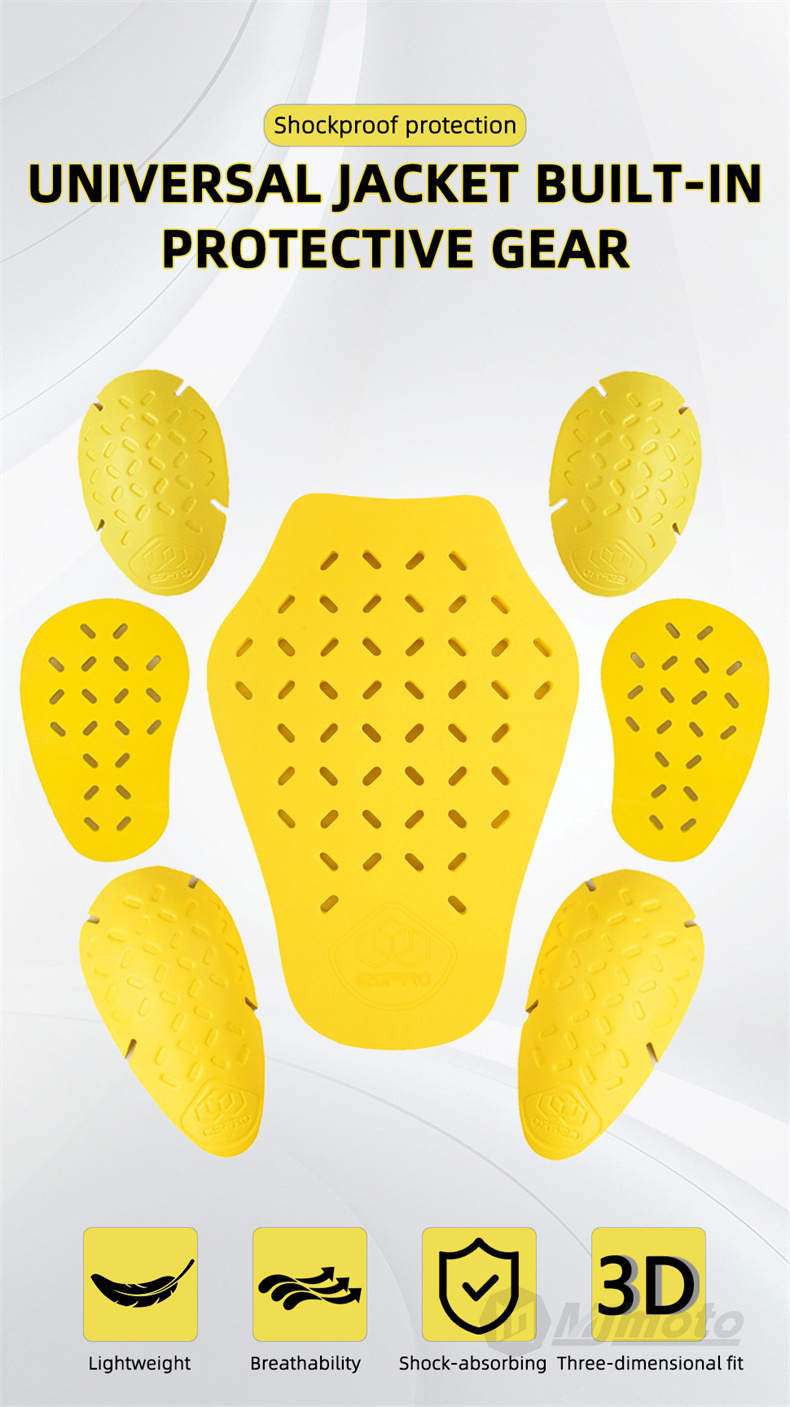 ESPRO Built-in Motorcycle Riding Protective Gear EVA Foam Shock ...