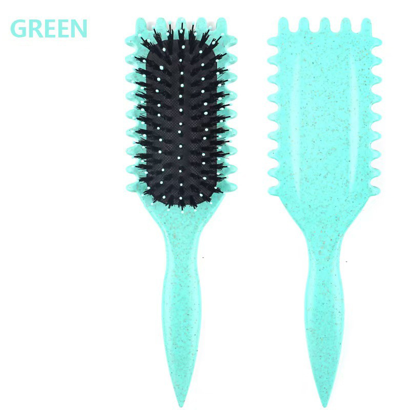 1Pc Elastic Comb Curling Brush Scalp Massage Hair Softening Airbag ...