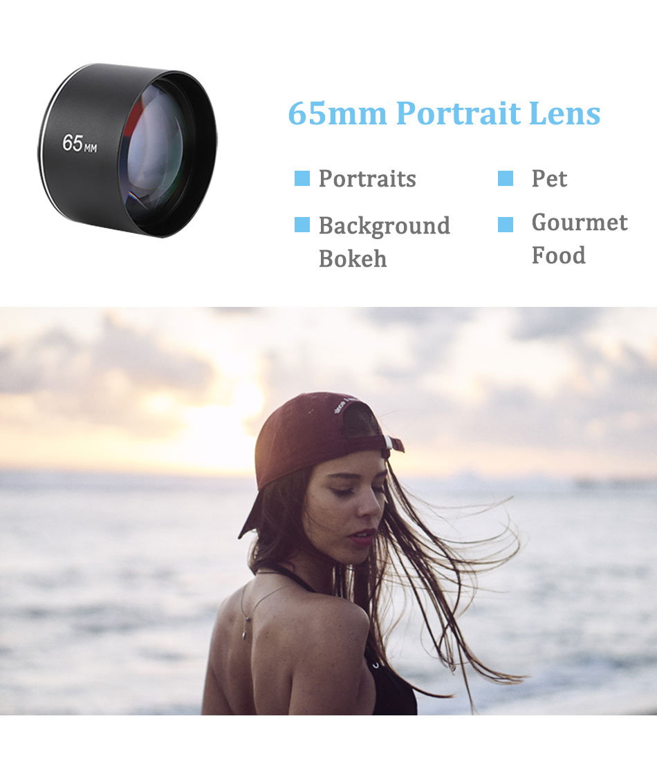 SANYK Mobile Phone Telephoto Lens 65mm Portrait Photography 4k Hd ...
