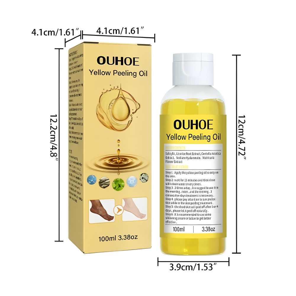 Huile De Peeling Jaune Extra Forte 110 Ml - Original Suisse - Neuf