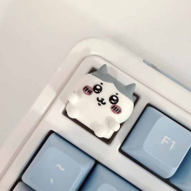 Chiikawa Hachiware Usagi Keycap Cherry R4 Profile PBT Five-side Dye ...