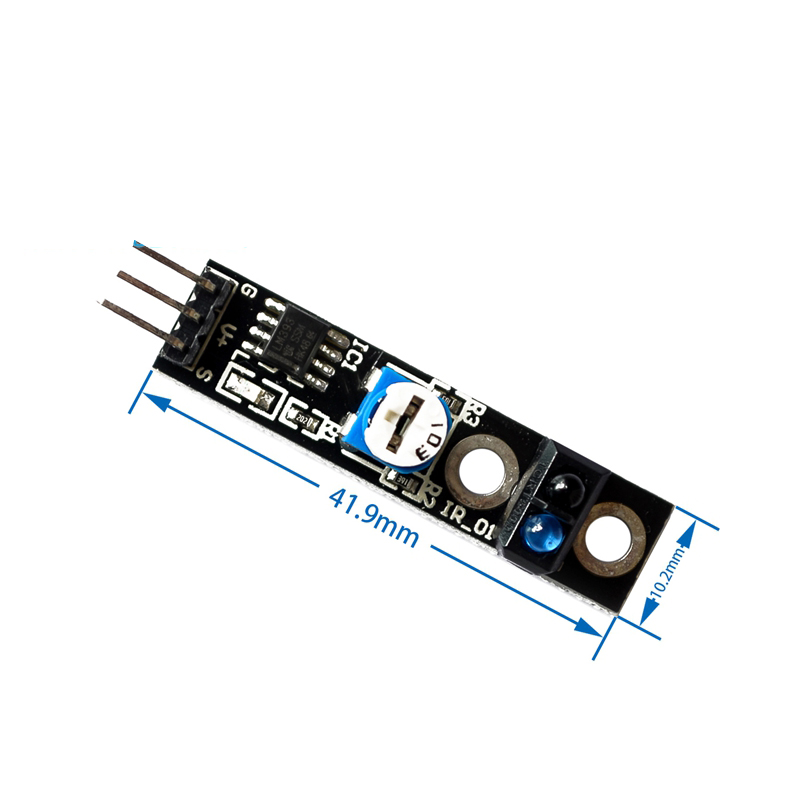 LAFVIN Line Tracking Sensor TCRT5000 Reflective Optoelectronic Switch ...