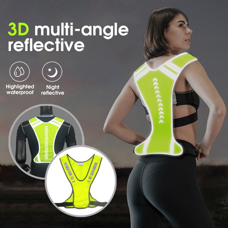 COCOCUBBY 2025 New Reflectorized Vest For Motorcycle Running Safety ...
