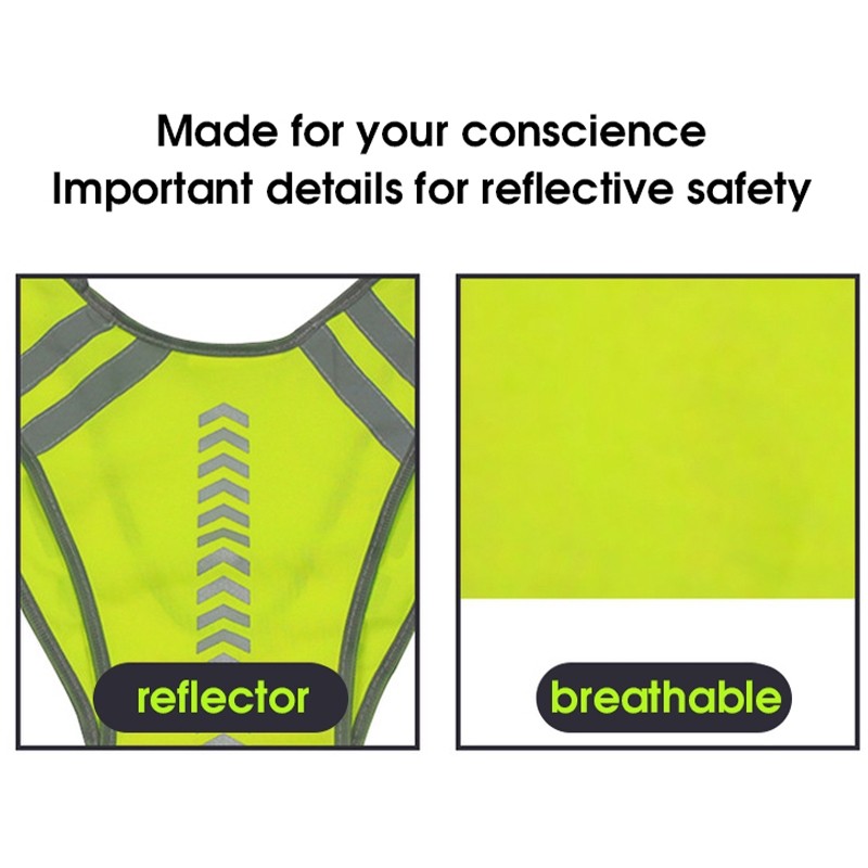 COCOCUBBY 2026 New Reflectorized Vest For Motorcycle Running Safety ...