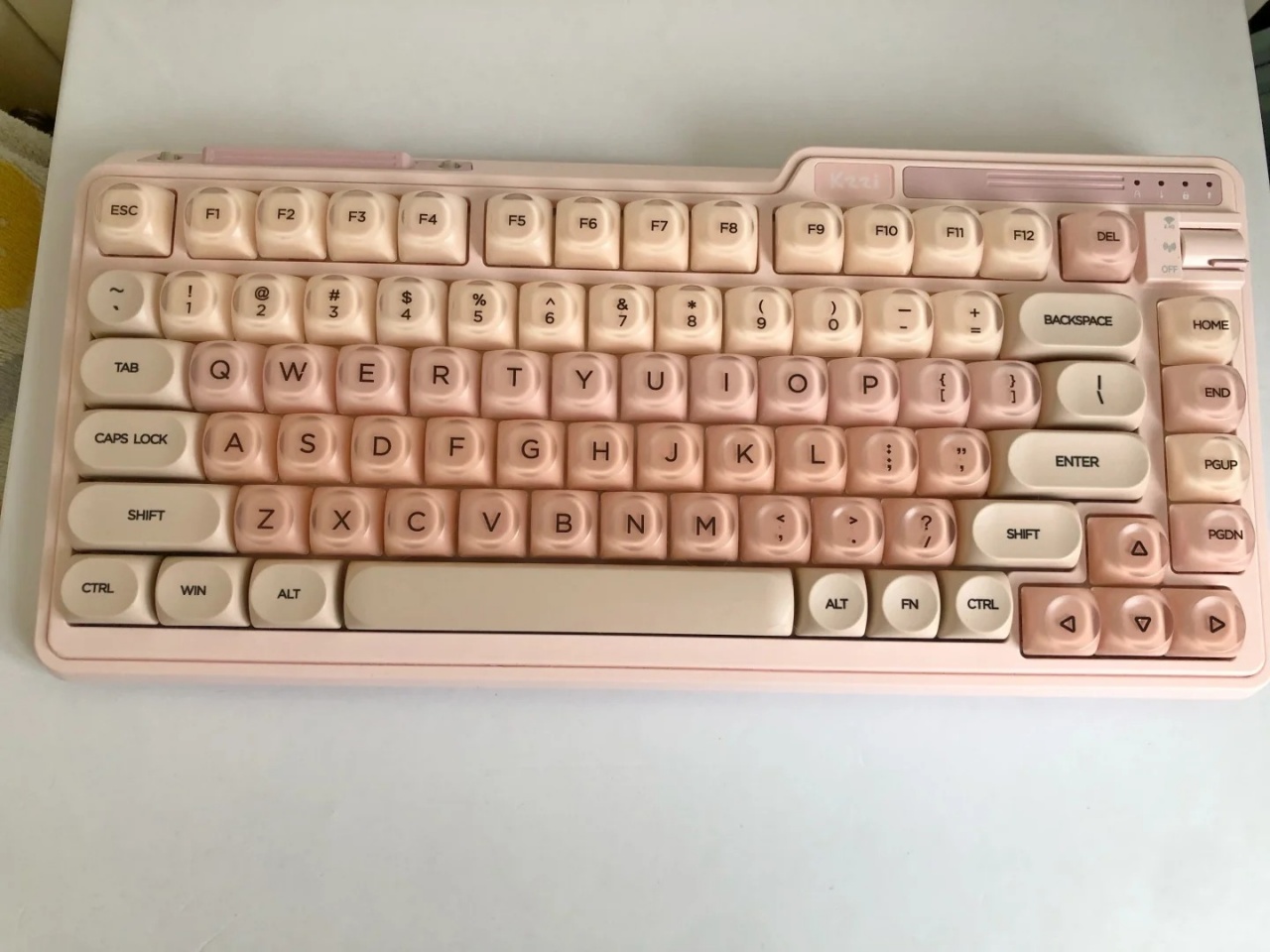 Womier HOT Foundation Transparent Matte PBT+PC Keycaps Set for Cherry ...