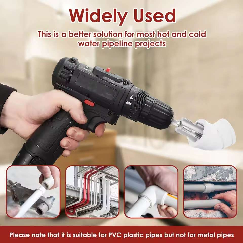 4/6 Points PRP Water Pipe Inner Hole Drill Pipe Thread Slotting Machine ...