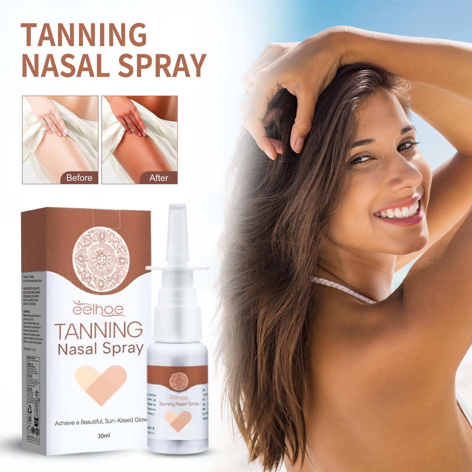 TANNING Nasal Spray|Ultimate Skin Revival Mist - Natural Daily Care ...