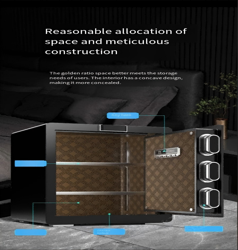 safe box all-steel fire-proof, rust-proof, anti-theft digital keyboard ...