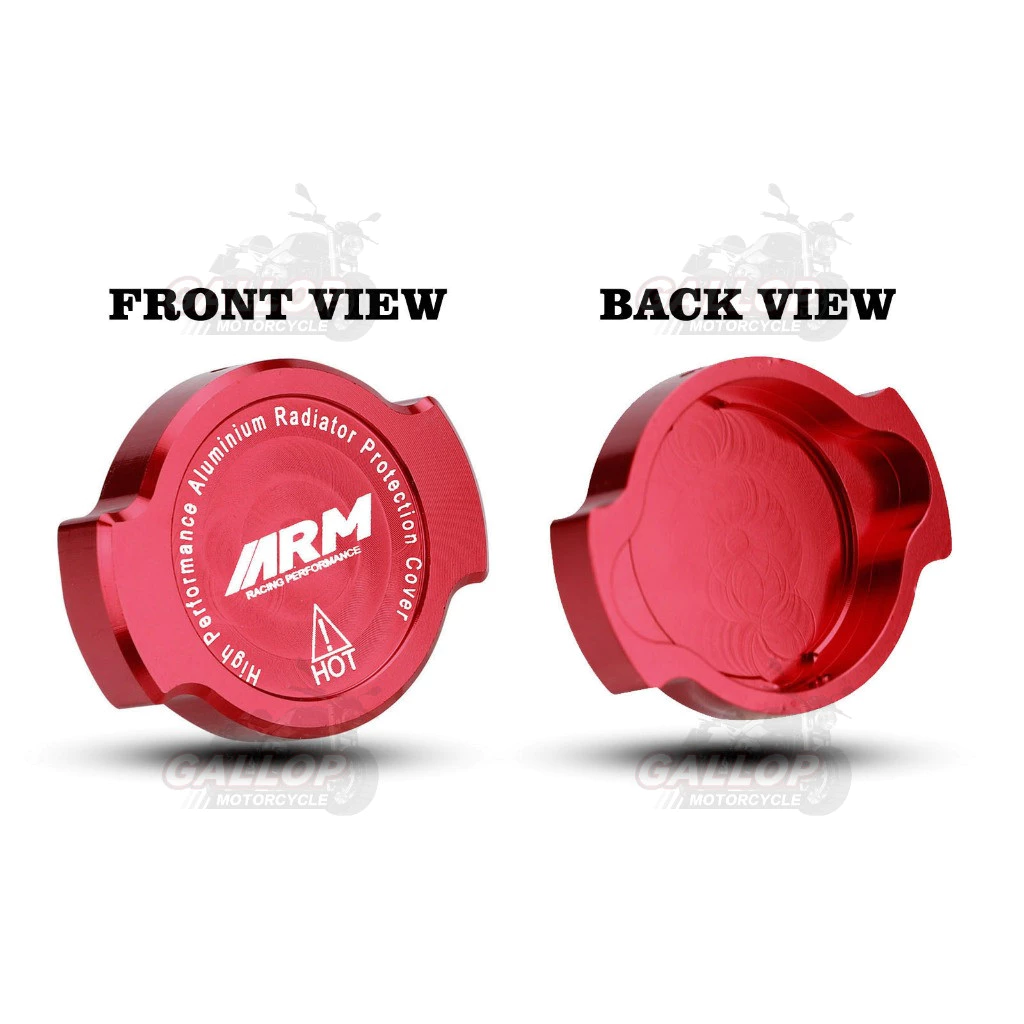 Arm Radiator Cap Cover Universal Full Cnc Aluminum with Sticker for ...