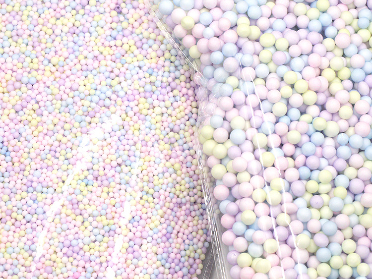 50g Colorful Mini Foam Balls for DIY Crafts, Valentine's Day Gift Box ...