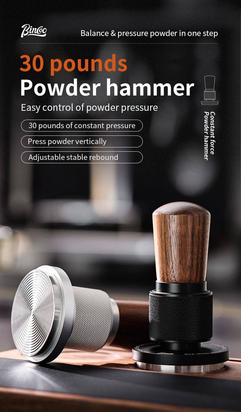 Bincoo Coffee Powder Hammer Constant Force Powder Compactor 30 Pound ...