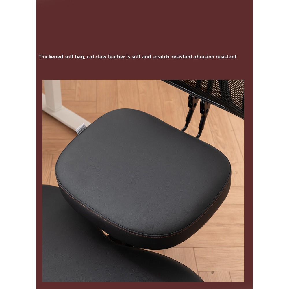 Cross Leg Chair Adjustable Kneeling Chair with Wheels Posture Chair ...