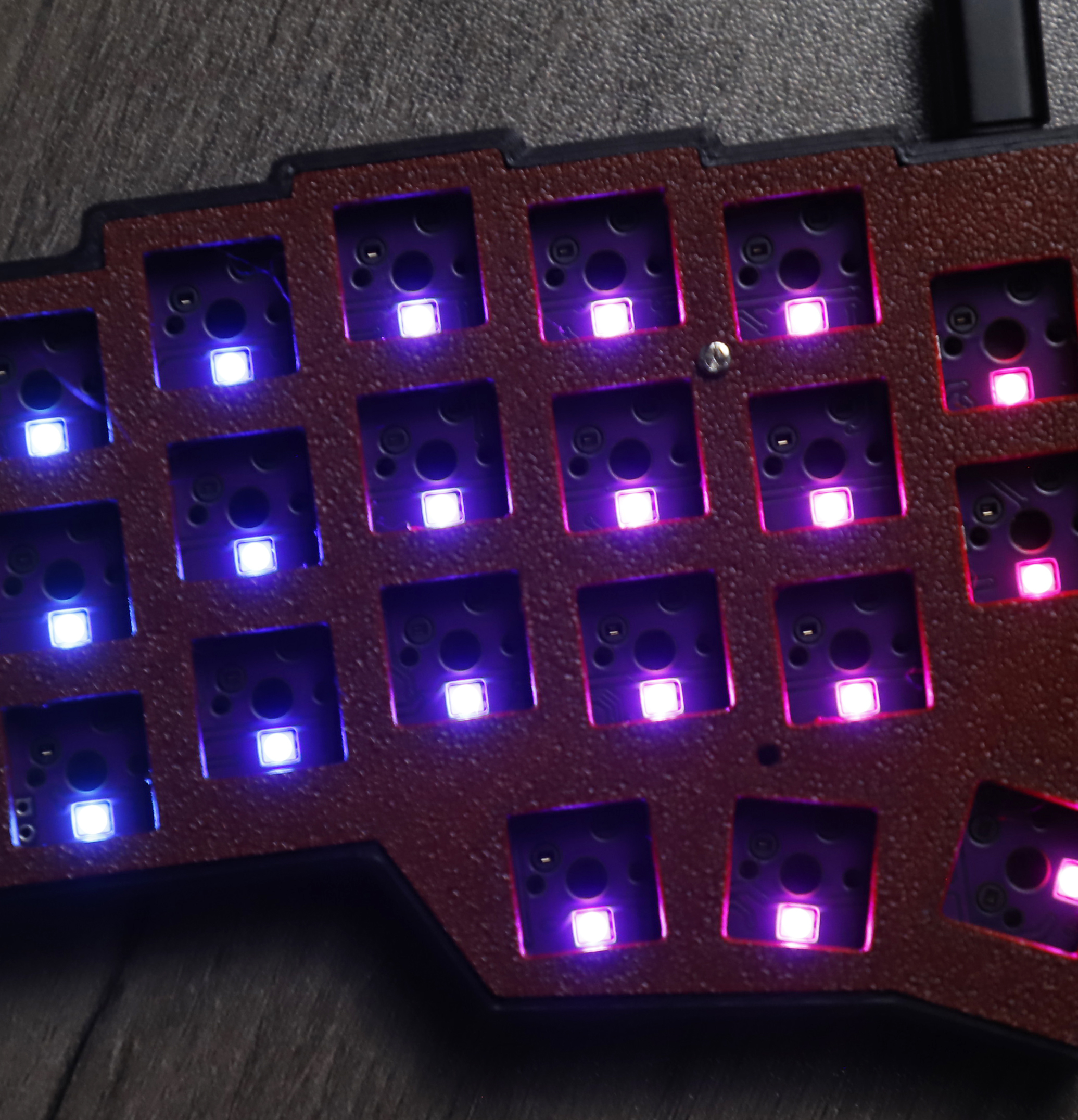 YMDK Corne V4.1 Split 46 keys Ergonomics 40% Layout Hotswappable ...