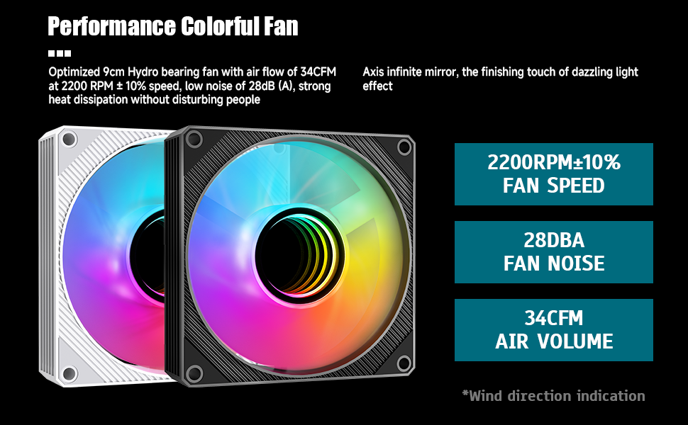 Jungle Leopard K200 KF200 Digital CPU Cooler Color LED Black / White 2 ...