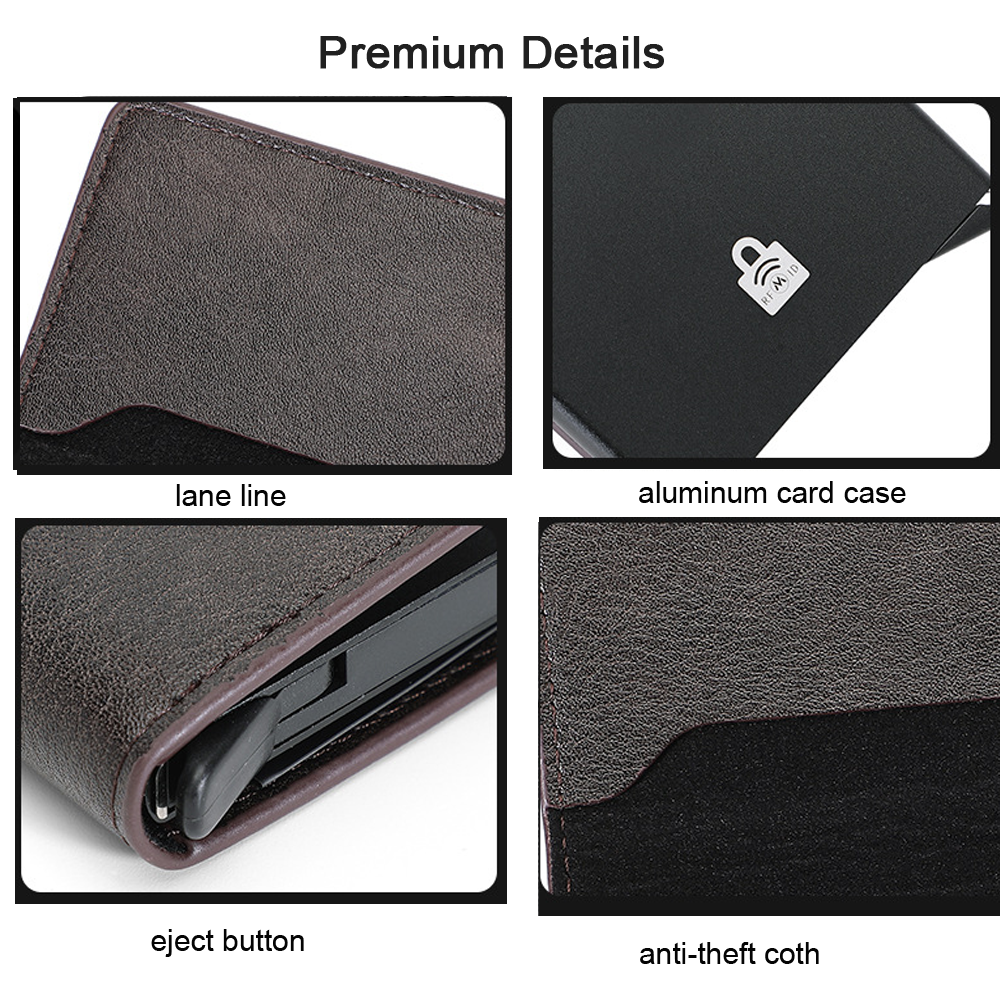 thumbnail image 2 of Lorenz Mens Leather RFID Blocking Wallet – Bifold With Key Holder, Black, UK Made 2 of 5