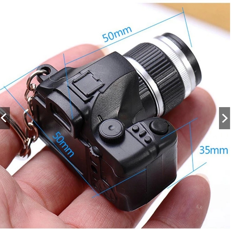 Mini Creative Camera Keychain Ring Metal Keyring Gift Tool (no Camera ...