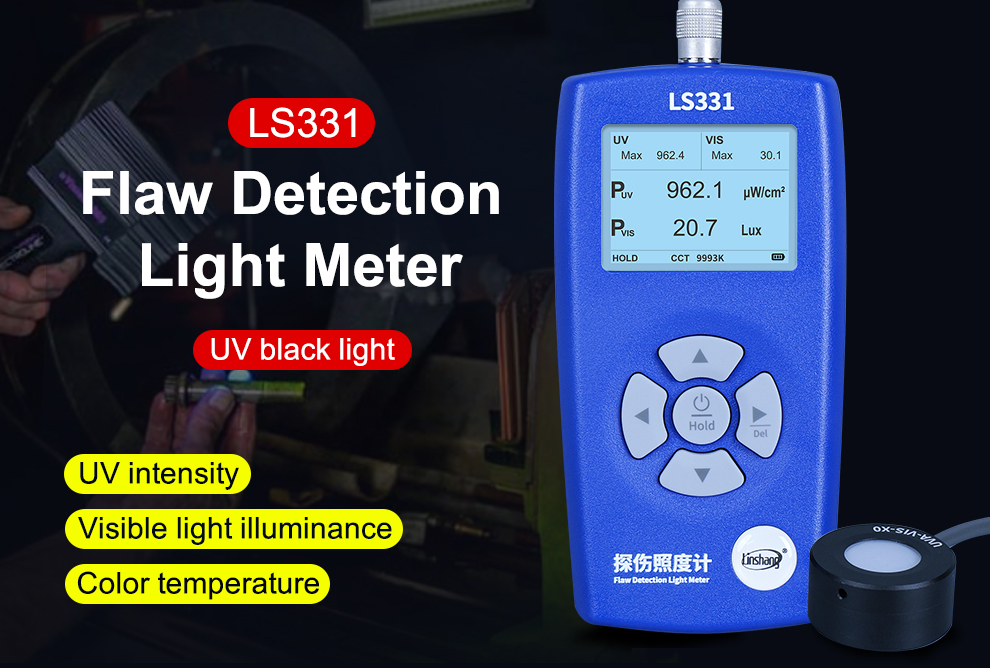 Linshang LS331 Flaw Detection Light Meter 365nm UV Radiometer Lux ...