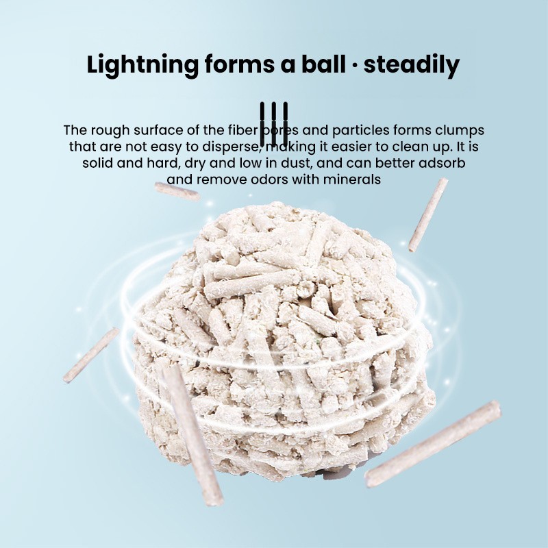 6L Tofu Cat Litter Cat Litter sand 6L Mixed Cat litter Food Grade Plant