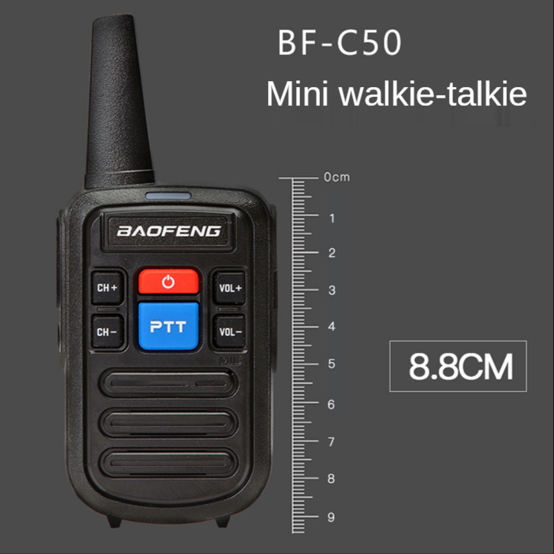 Baofeng 4PCS C50 5W Two Way Radio Portable Walkie Talkie USB Charging ...