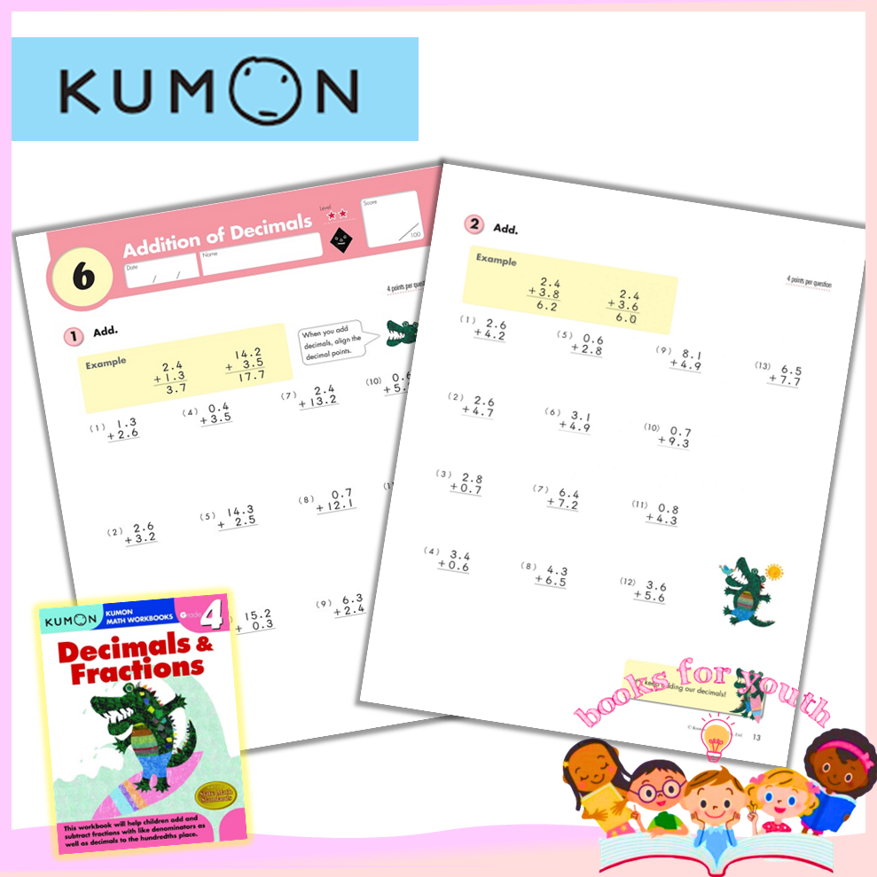 KUMON Math Workbooks For Graders [Activity Book] [Paperback] | Shopee ...