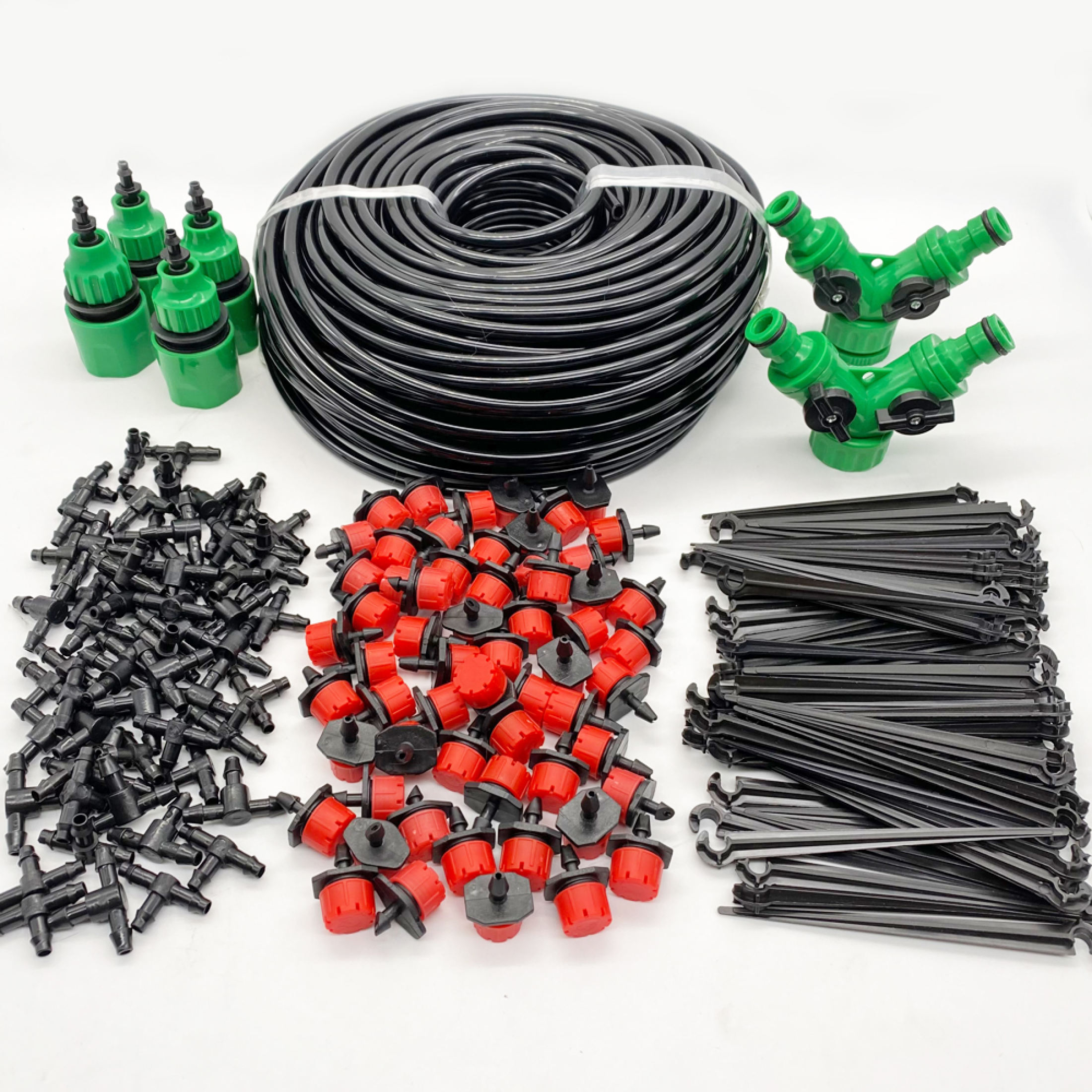 10M-50M DIY Drip Irrigation System Automatic Watering Garden Hose Micro ...