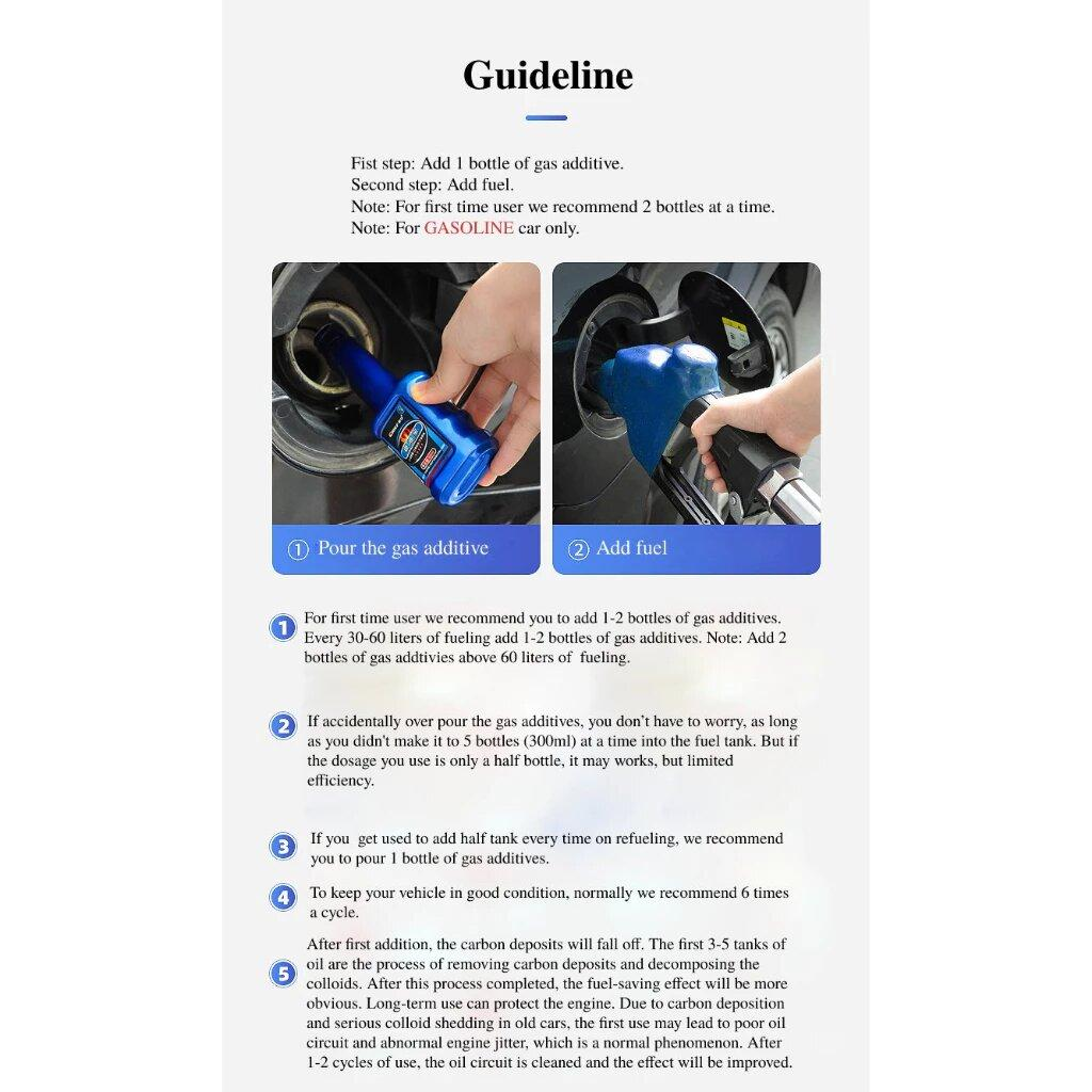 Fuel Treasure Fuel Additive Clean Carbon Accumulation Gasoline ...