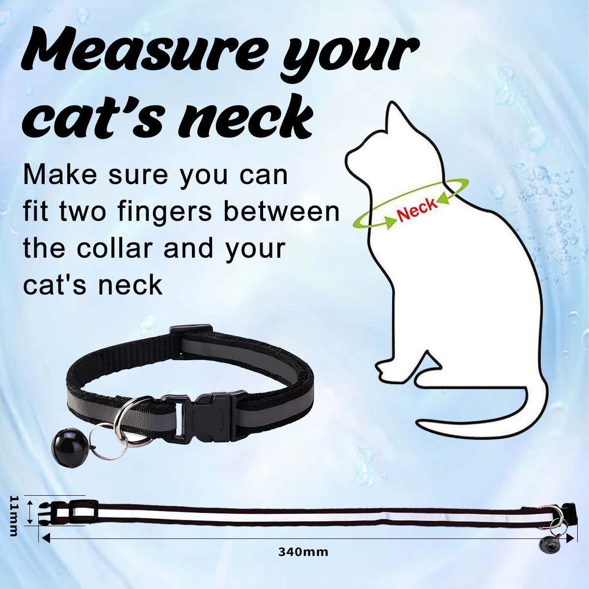 Cat Tracker Cat Collar GPS Pet Tracker Google Certified Pet Locator for ...