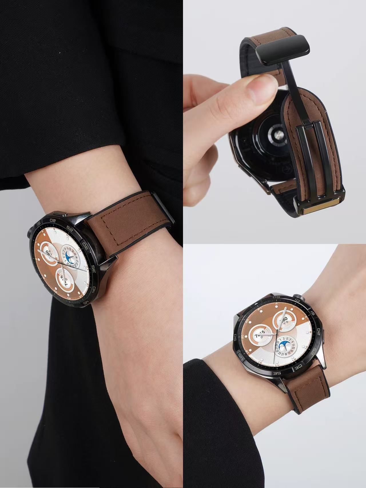 For Xiaomi Watch S1 S2 S3 S4 S5 Strap | Genuine Leather Xiaomi Watch ...