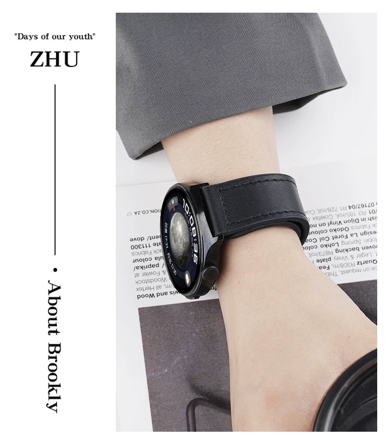 For Xiaomi Watch S1 S2 S3 S4 S5 Strap | Genuine Leather Xiaomi Watch ...