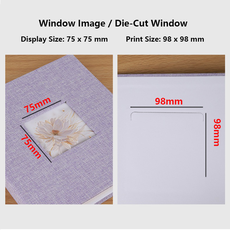 4R Photo Album 120 Sheets Insert Pockets Type 4x6 Photobook 6 Inch ...