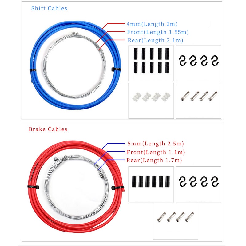 TRLREQ Bicycle Brake Cable Core Inner Wire Mountain Road Bike ...